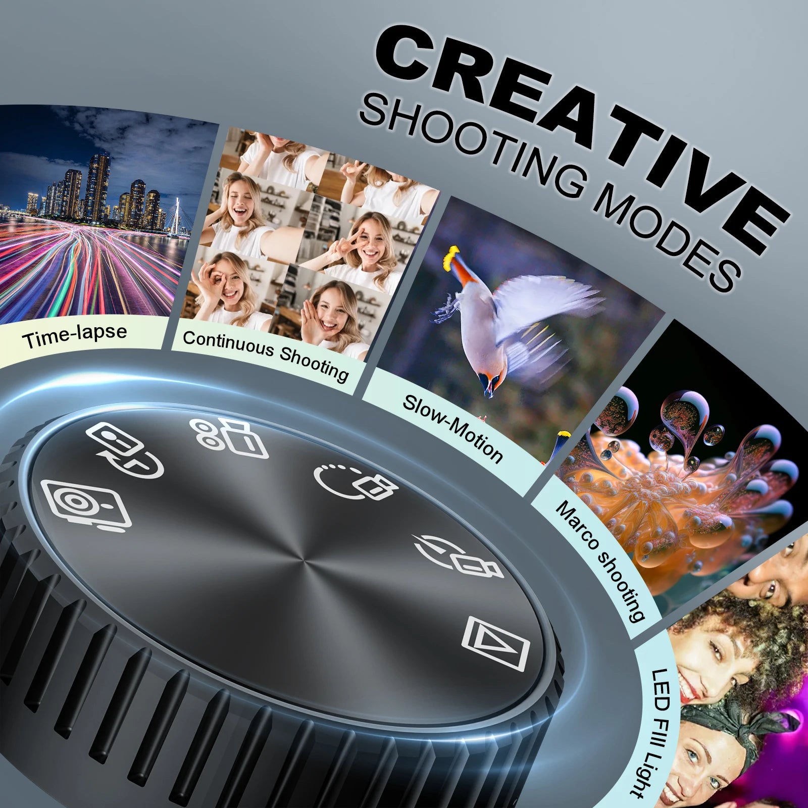 Compact Digital Photography Camera 4K WIFI Web Cam Vintage Vlog Video Recorder Youtube 48MP Camcorder 16X Digital Zoom Camera